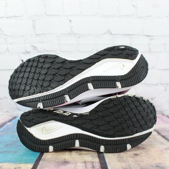 Nike Flynknit Max Purple Black Mesh Running Shoes Sneakers Size US 7 - Picture 9 of 9